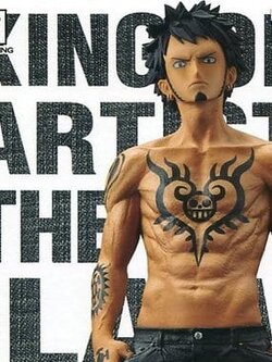 Law Special Color ของแท้ JP แมวทอง - King of Artist Banpresto [โมเดลวันพีช]