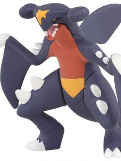 Garchomp ของแท้ JP - Monster Collection Takara Tomy [โมเดลโปเกมอน]