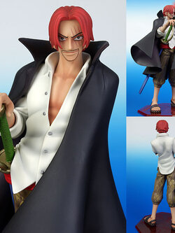 Shanks ของแท้ JP แมวทอง - POP NEO Megahouse [โมเดลวันพีช]