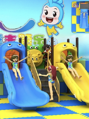 เครื่องเล่นสนามกลางแจ้ง, ชุด มหาสมุทรสไลเดอร์คู่ ชิงช้าและสไลเดอร์, กระดานลื่น, ,ของเล่น,ครุภัณฑ์สนามเด็กเล่น, สพฐ,โครงการโรงเรียนประชารัฐ playground,สไลเดอร์,ของเล่นเสริมพัฒนาการ,เครื่องเล่นสนาม, สนามเด็กเล่น