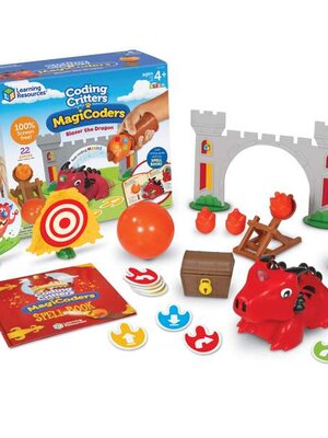 ชุดเรียนรู้โค้ดดิ้งมังกรน้อยเบลเซอร์ coding ของเล่นเสริมพัฒนาการ ,ของเล่นเสริมทักษะ,ของเล่นเด็ก, สื่อการสอนอนุบาล