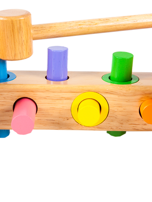 ค้อนตอกรอบฐาน , ของเล่นไม้, ของเล่นเสริมพัฒนาการ, ของเล่นเด็กอนุบาล, สื่อการสอนเด็กอนุบาล