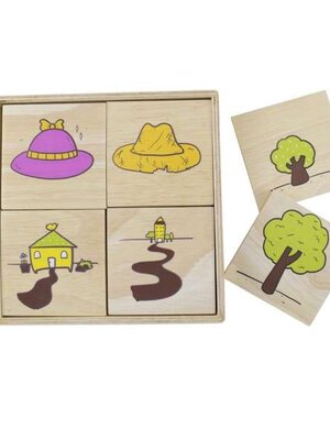 ชุดแผ่นไม้จับคู่สิ่งที่ตรงข้ามกัน, ของเล่นเสริมพัฒนาการ, ของเล่นเสริมทักษะ, ของเล่นเสริมพัฒนาการเด็ก ,สื่อการสอนครูปฐมวัย, พร้อมส่ง