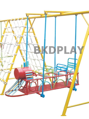 ชุดรวมรถไฟ, เครื่องเล่นสนามกลางแจ้ง , เครื่องเล่นสนามแบบเหล็ก,ชิงช้า,สไลเดอร์,โยกเยกเหล็ก, ม้าหมุน, OutdoorPlayground, ราคาโรงงาน