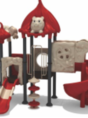 เครื่องเล่นสนามกลางแจ้ง ในร่ม, ชุด บ้านหมีและสไลเดอร์วน ,ครุภัณฑ์สนามเด็กเล่น,งบ.สพฐ,โครงการโรงเรียนประชารัฐ, playground,สไลเดอร์,ของเล่นเสริมพัฒนาการ,เครื่องเล่นสนาม, สนามเด็กเล่น