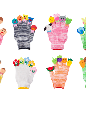 1320 หุ่นถุงมือ (ครอบครัว, สัตว์, ดอกไม้, อาชีพ, เรขา, แสดงอารมณ์, ผัก, ผลไม้) ชุดละ ของเล่นเสริมพัฒนาการ ,ของเล่นเสริมทักษะ,ของเล่นเด็ก, สื่อการสอนอนุบาล