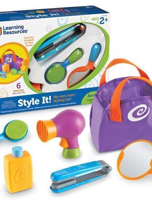 ชุดจัดแต่งทรงผมของคุณหนู ,เล่นแบบสวมบทบาท, จินตนาการที่สร้างสรรค์ ,ของเล่นเสริมพัฒนาการ, ของเล่น,พร้อมส่ง