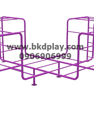 บาร์ปีนป่าย ตัว M เครื่อเล่นสนามเหล็ก เครื่องเล่นสนามกลางแจ้ง ของเล่น สั่งทำ 10-20 วัน