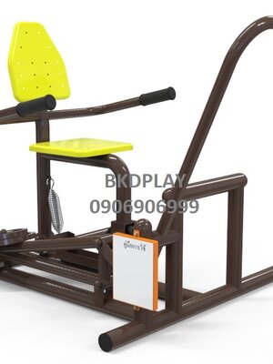 บริหารข้อเข่าและออกกำลังแขน (แบบถีบ-ดึงยกลูกน้ำ เครื่องออกกำลังกาย, กลางแจ้ง, ลานกีฬา, อเนกประสงค์, สนามกีฬา