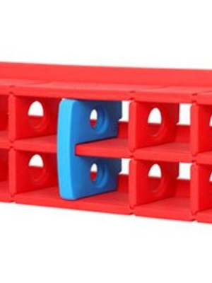 ชั้นวางรองเท้า12ช่องใหญ่ ลายกระต่าย ชั้นวางรองเท้าเด็ก เฟอร์นิเจอร์เด็ก, พร้อมส่ง ขนาด : 23x122x42 ซม.