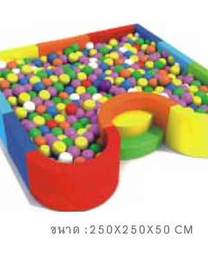 บ่อบอลทรงสี่เหลี่ยมหัวโค้ง ,คอกกั้น, ราคาโรงงาน พรีออเดอร์ รอสินค้า 30-45 วัน