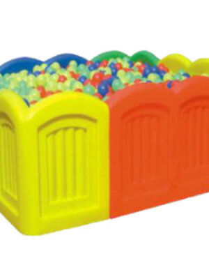 บ่อบอลสี่เหลี่ยม หัวโค้ง ,คอกกั้น, พร้อมส่ง คิดค่าส่งตามจริง