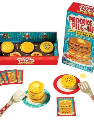 เกมวิ่งผลัดเสิร์ฟแพนเค้กแสนสนุก, ของเล่นเสริมพัฒนาการ, ของเล่นเสริมทักษะ, ของเล่นเสริมพัฒนาการเด็ก ,สื่อการสอนครูปฐมวัย, พร้อมส่ง