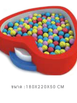 บ่อบอลทรงหัวใจ ,คอกกั้น, พรีออเดอร์ รอสินค้า 30-45 วัน