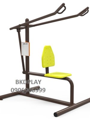 เครื่องบริหารกล้ามเนื้อแขน-หัวไหล่ (แบบโช๊คอัพ) เครื่องออกกำลังกาย, กลางแจ้ง, ลานกีฬา, อเนกประสงค์, สนามกีฬา