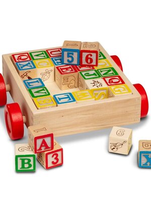 รถลากบล๊อกไม้ ABC ของเล่นไม้ ของเล่นเสริมพัฒนาการเด็ก เสริมทักษะการเรียนรู้ สื่อการสอนอนุบาล พร้อมส่ง
