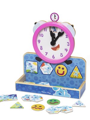 นาฬิกาสอนเวลา&รูปร่าง ของเล่นไม้ ของเล่นเสริมพัฒนาการเด็ก เสริมทักษะการเรียนรู้ สื่อการสอนอนุบาล พร้อมส่ง