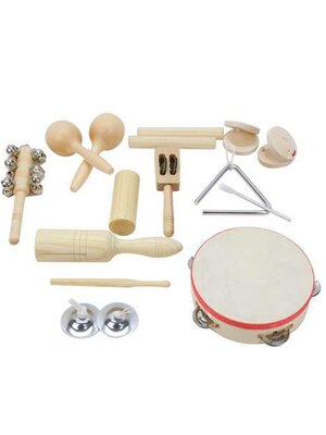 ชุดเครื่องดนตรี 11 ชิ้น สื่อการสอนอนุบาล,ปฐมวัย,ของเล่นเสริมพัฒนาการ, ของเล่นเสริมทักษะ