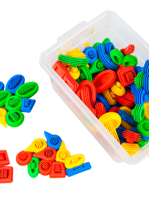 ตัวต่อนุ่มนิ่ม ชุดเรขาคณิต ,ของเล่นเสริมพัฒนาการ,ของเล่น,สื่อการสอนปฐมวัย