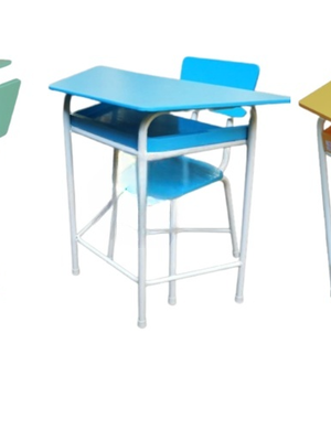 ชุดโต๊ะเรียนเดี่ยวคางหมูประถม-อนุบาล แบบมีช่องลิ้นชัก โต๊ะเก้าอี้ประถม-อนุบาล สั่งทำขนาดตามที่ต้องการได้ โต๊ะเขียนหนังสือเด็ก, โต๊ะกิจกรรม โต๊ะนักเรียน โต๊ะนักเรียนประถม พร้อมส่งในไทย