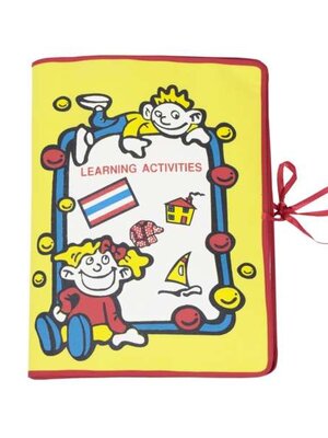 สมุดผ้าเรียนรู้รอบตัว (ขนาดใหญ่) ของเล่นเสริมพัฒนาการ, ของเล่นเด็กอนุบาล, สื่อการสอนเด็กอนุบาล พร้อมส่ง