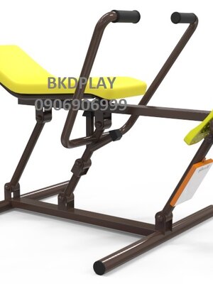 บริหารแขน-หน้าท้อง (แบบกรรเชียงเดี่ยว)เครื่องออกกำลังกาย, กลางแจ้ง, ลานกีฬา, อเนกประสงค์, สนามกีฬา