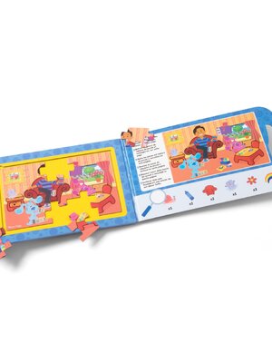 จิ๊กซอว์แม่เหล็ก 15 ชิ้น 2 ภาพ Blue's Clues & You! Magnetic Jigsaw Puzzles,ของเล่นเสริมพัฒนาการ,ของเล่นเด็ก,สื่อการสอน,อนุบาล,พร้อมส่ง