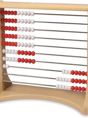 ลูกคิด 10 แถว สอนนับและการบวก-ลบ, ของเล่นเสริมพัฒนาการ, ของเล่นเด็กอนุบาล, สื่อการสอน,พร้อมส่ง