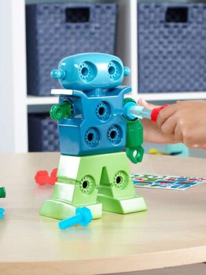 ชุดออกแบบและฝึกสร้างหุ่นยนต์ ,ของเล่นเสริมทักษะ,ของเล่นเด็ก, สื่อการสอนอนุบาล