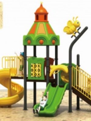 เครื่องเล่นสนาม, กระดานลื่น, ชุดป่าซานโตรินี, กระดานลื่น, ของเล่น,ครุภัณฑ์สนามเด็กเล่น, สพฐ,โครงการโรงเรียนประชารัฐ playground,สไลเดอร์,ของเล่นเสริมพัฒนาการ,เครื่องเล่นสนาม, สนามเด็กเล่น