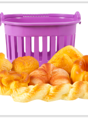 1403 ตะกร้าขนมปัง ของเล่นเสริมพัฒนาการ ,ของเล่นเสริมทักษะ,ของเล่นเด็ก, สื่อการสอนอนุบาล