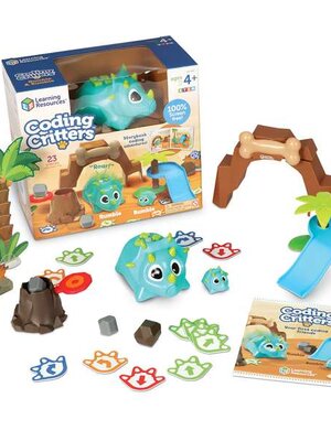 ชุดเรียนรู้โค้ดดิ้งไปกับไดโนน้อยขี้เล่น ของเล่นเด็ก, สื่อการสอน , ของเล่น ,ของเล่นเสริมพัฒนาการ ของเล่นเด็กอนุบาล พร้อมส่ง