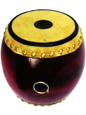 กลองชัย 13 ซม. เครื่องดนตรีไทย สื่อการสอนอนุบาล,ปฐมวัย,ของเล่นเสริมพัฒนาการ, ของเล่นเสริมทักษะ