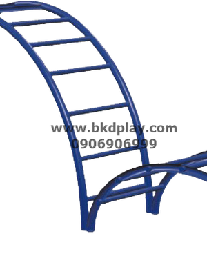 บาร์ปีนป่าย บาร์โหนโค้ง 2 ระดับ เครื่องเล่นสนาม กลางแจ้ง เหล็ก ,บาร์โหน ตั้งพื้น ,ปีนป่าย,ของเล่น สั่งทำ 10-20 วัน