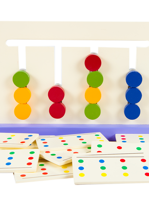 4-Colour Game , ของเล่นไม้, ของเล่นเสริมพัฒนาการ, ของเล่น,สื่อการสอนปฐมวัย