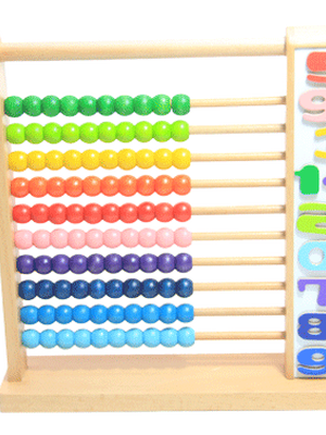 ลูกคิดสอนคณิตศาสตร์ , ของเล่นไม้, ของเล่นเสริมพัฒนาการ, ของเล่นเด็กอนุบาล, สื่อการสอนเด็กอนุบาล