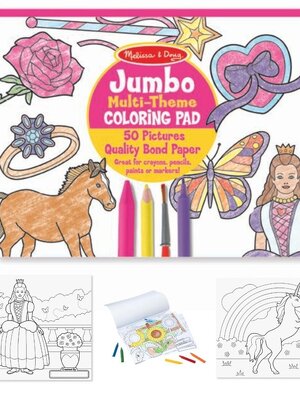 สมุดระบายสีเจ้าหญิงเล่มใหญ่ ของเล่นเสริมพัฒนาการเด็ก เสริมทักษะการเรียนรู้ สื่อการสอนอนุบาล พร้อมส่ง