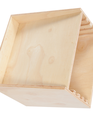 ตู้บาโทนี่5 ชั้น (เฉพาะตู้),ของเล่นไม้, ของเล่นเสริมพัฒนาการ, ของเล่นเด็ก, สื่อการสอน,มอนเตสซอรี่ ,montessori, สื่อการสอนประถม