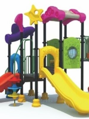 เครื่องเล่นสนามกลางแจ้ง, ชุด ชุดแฟนซีทาวน์ , กระดานลื่น, ,ของเล่น,ครุภัณฑ์สนามเด็กเล่น, สพฐ,โครงการโรงเรียนประชารัฐ playground,สไลเดอร์,ของเล่นเสริมพัฒนาการ,เครื่องเล่นสนาม, สนามเด็กเล่น