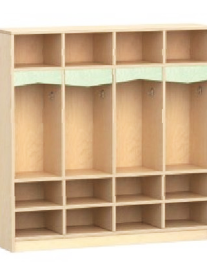 ตู้เก็บของใช้เด็ก12ช่อง ,ล็อคเกอร์ไม้, ชั้นวางของ เด็ก,ชั้นวางของไม้ ตู้ไม้ ชั้นไม้ เฟอร์นิเจอร์ไม้ สำหรับโรงเรียน ศูนย์พัฒนาเด็กเล็ก สั่งนำเข้า45-60 วัน ขนาด 120x30x120 ซม.
