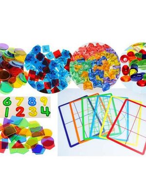 ชุดอุปกรณ์โปร่งแสง 310 ชิ้น ,ทดลองวิทยาศาสตร์,ของเล่นเสริมพัฒนาการ, ของเล่น, สื่อการสอนเด็กอนุบาล