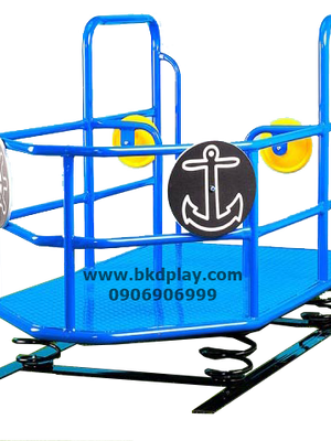 สปริงโยกเรือ รถโยกเยกเหล็ก เครื่องเล่นสนามเหล็ก เครื่องเล่นสนามกลางแจ้ง