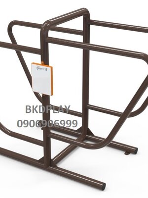 บริหารแขน-หัวไหล่ (แบบบาร์ยกตัวคู่)เครื่องออกกำลังกาย, กลางแจ้ง, ลานกีฬา, อเนกประสงค์, สนามกีฬา