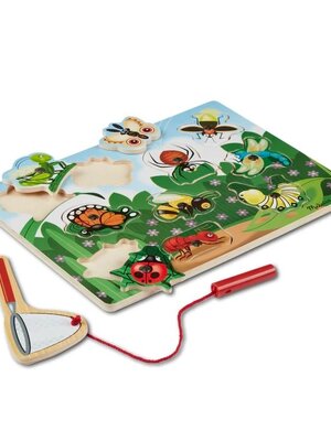 Magnetic Puzzle Game - Bug Catching บอร์ดเกมแม่เหล็ก รุ่นจับแมลง, ของเล่นเสริมพัฒนาการ, ของเล่นเด็ก,พร้อมส่ง