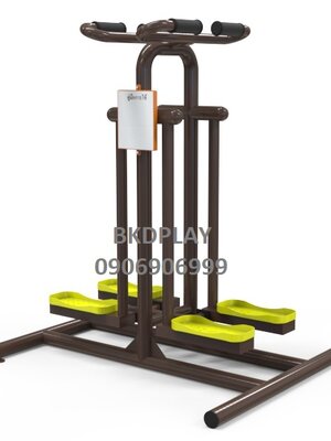 บริหารขา-สะโพก (แบบเตะขาด้านข้าง) เครื่องออกกำลังกาย, กลางแจ้ง, ลานกีฬา, อเนกประสงค์, สนามกีฬา