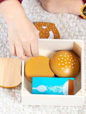 ชุดขนมปังจำลอง,อาหารจำลอง,ของเล่นไม้,ของเล่นบทบาทสมมติ,ของเล่นเสริมพัฒนาการ,สื่อการสอนอนุบาลพร้อมส่ง