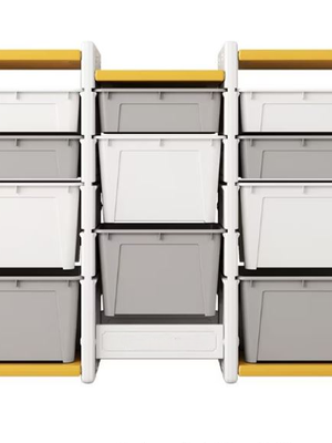 ชั้นวางมินิมอล 11 ถาด, เฟอร์นิเจอร์เด็ก,กล่องใส่ของ ,ชั้นวางของ ,พร้อมส่ง ขนาด 31 × 113 × 88 ซม.