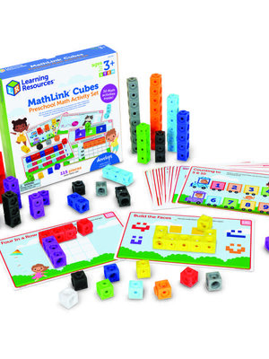 ชุดลูกบาศก์แสนสนุก เตรียมความพร้อมทักษะพื้นฐานคณิตศาสตร์ สื่อการสอนอนุบาล,ปฐมวัย,ของเล่นเสริมพัฒนาการ, ของเล่นเสริมทักษะ