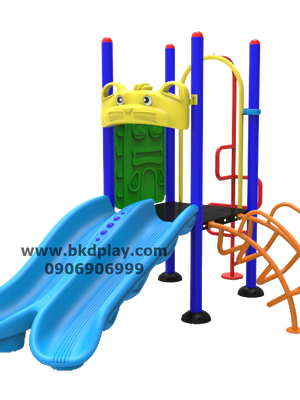 ชุดหอสไลด์-ปีนป่ายอนุบาล-6 เครื่องเล่นสนาม กลางแจ้ง เหล็ก, สไลเดอร์,ชิงช้า ของเล่น สั่งทำ 10-20 วัน
