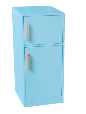 ตู้เย็นไม้ จำลองของเล่น ขนาดใหญ่ ของเล่นเสริมพัฒนาการ ,ของเล่นเสริมทักษะ,ของเล่นเด็ก, สื่อการสอนอนุบาล